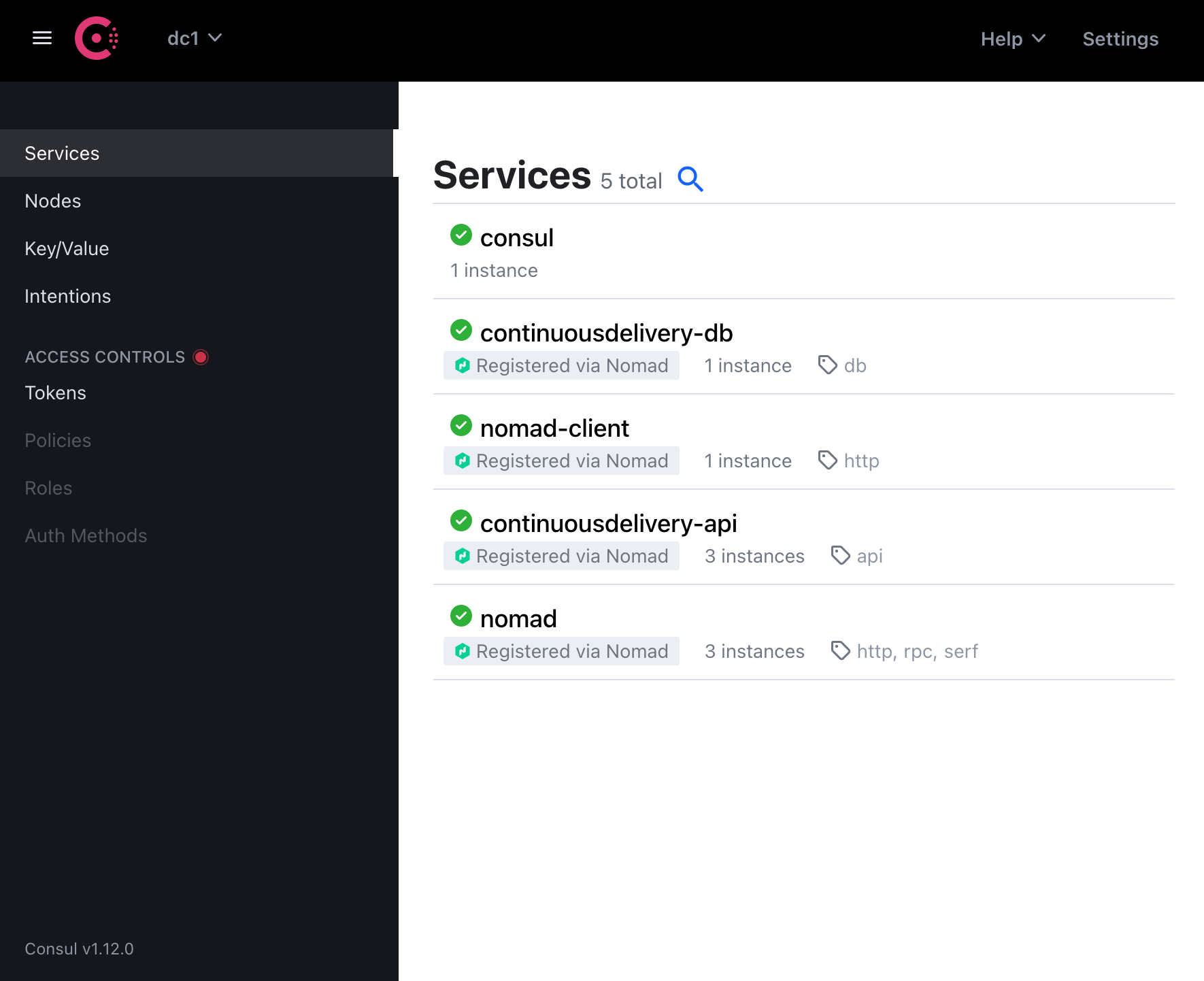 consul service registry